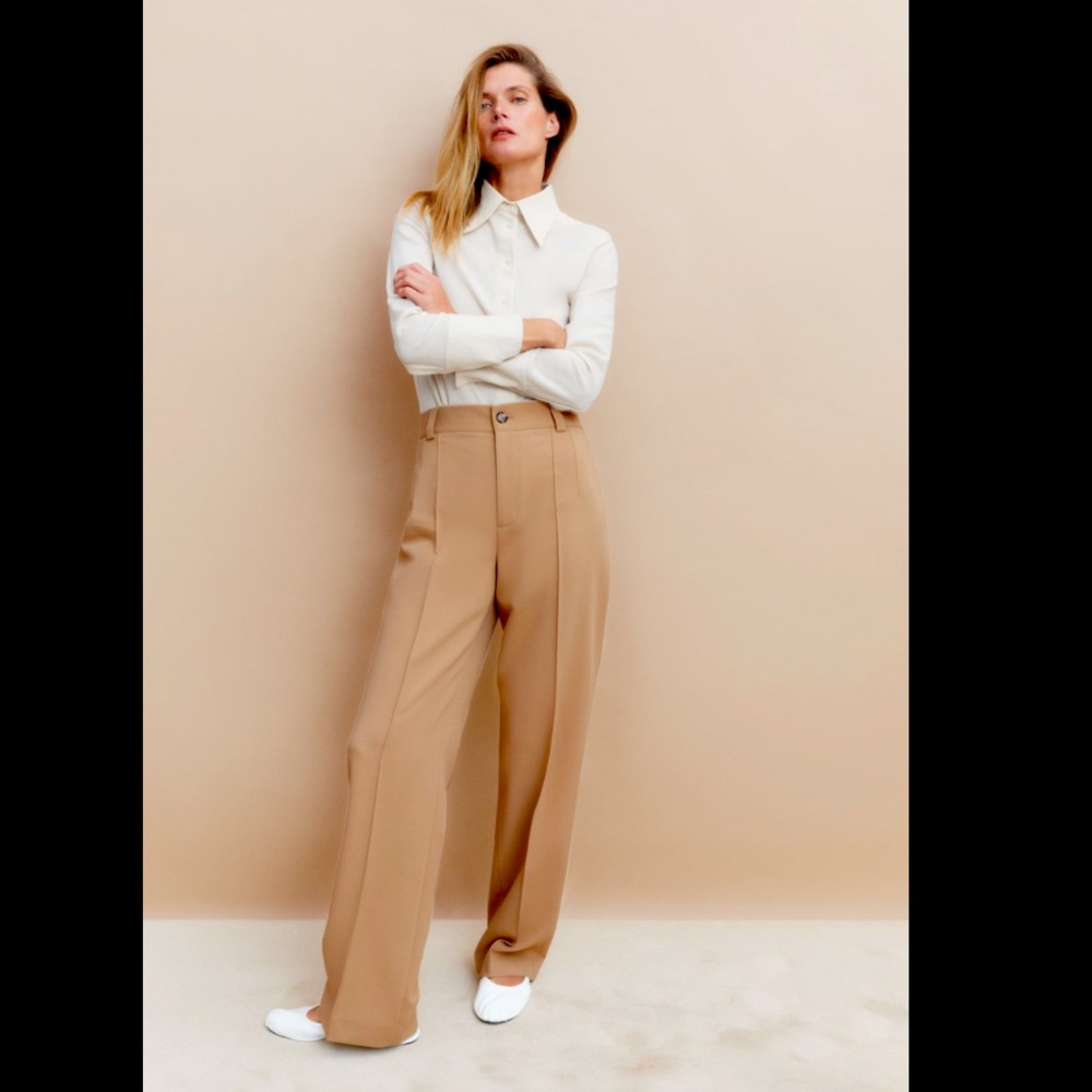 ZARA DRESS FRANCOISE PANTS TROUSERS